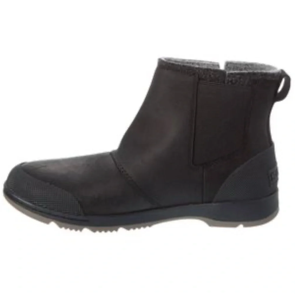 SOREL Ankeny II WP Leather Chelsea Boot black , men size 8.5 new